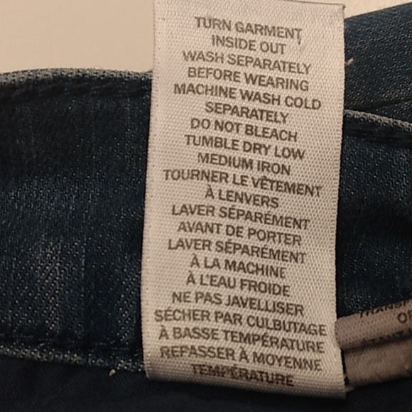 NORTHERN REFLECTIONS Everyday Slim Women's Jean's Size 4 Blue High Rise - Picture 7 of 8